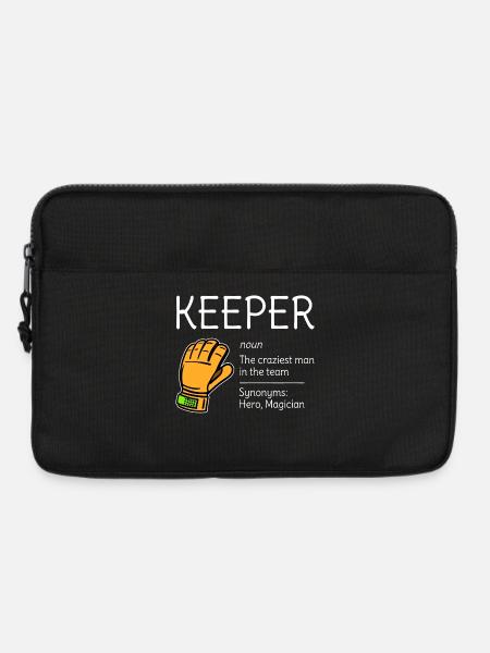 Tormann Beschreibung Torwart Definition Synonym - Laptoptasche 13" - Schwarz
