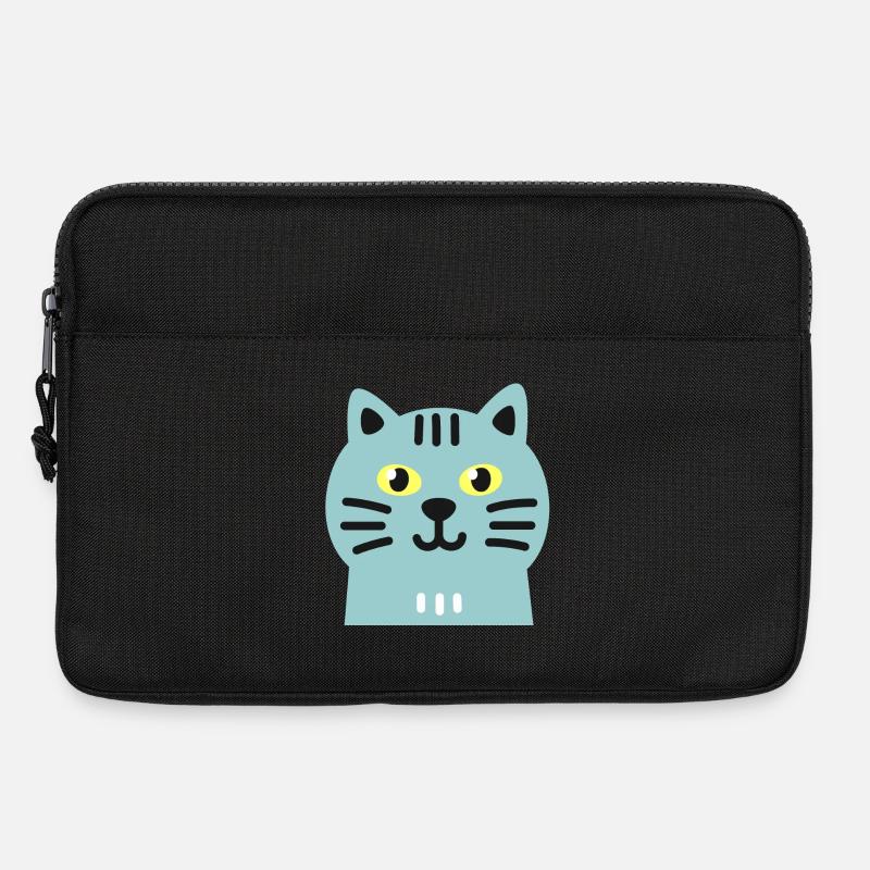 Cute cat - Laptop bag 13" - black