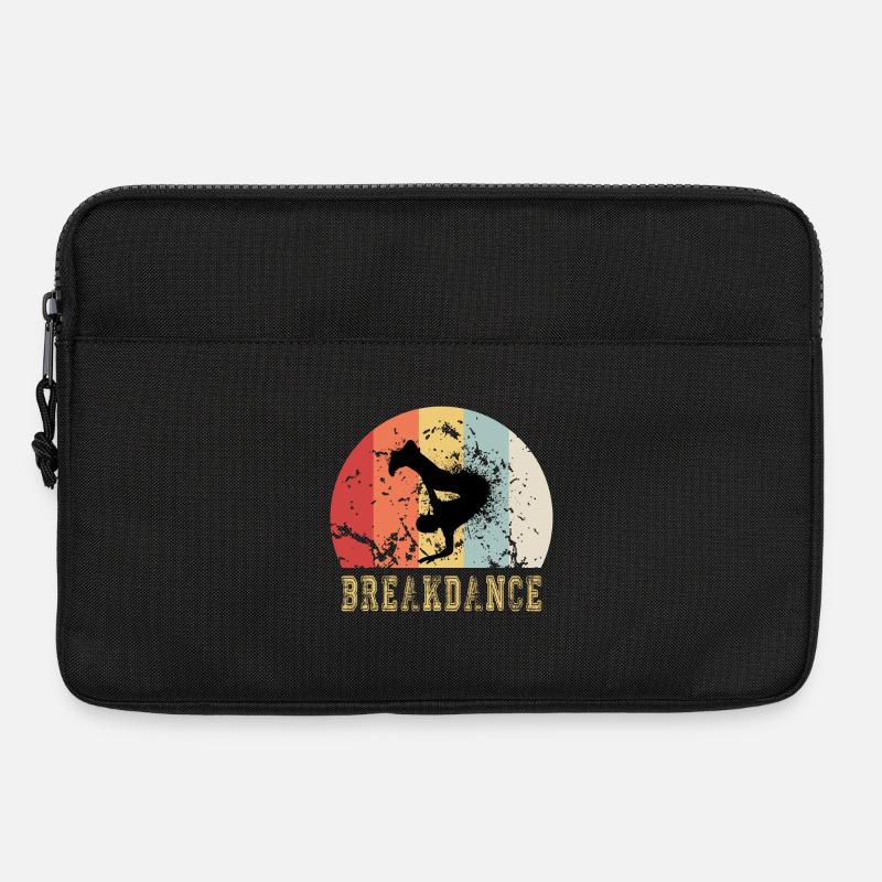 Breakdance Vintage - Laptoptasche 13" - Schwarz