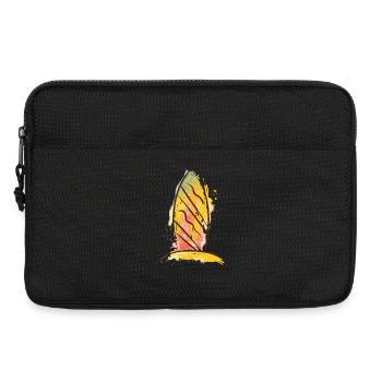 Color Splash Surfboard Beach Vibe - Sacoche pour ordinateur portable 13 pouces - noir - Devant