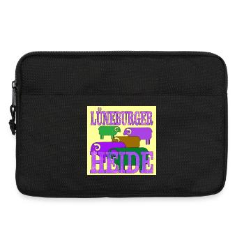 Lande de Lunebourg - Sacoche pour ordinateur portable 13 pouces - noir - Devant