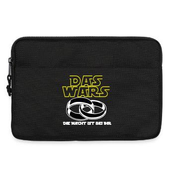 Junggesellenabschied , die Macht ist bei ihr(25) - Laptoptasche 13" - Schwarz - Vorne