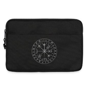 Vegvisir Wikinger-Symbol - Laptoptasche 13" - Schwarz - Vorne