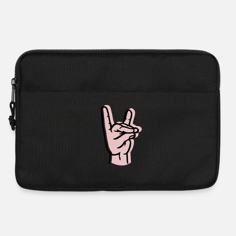 Hand - fox - offset - Laptop bag 13" - black