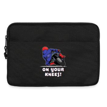 Motorbike motorbikes racing driver biker motorsport - Laptop bag 13" - black - Front