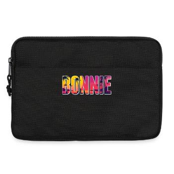 Partnerlook | Bonnie Clyde Beziehung Liebling Paar - Laptoptasche 13" - Schwarz - Vorne