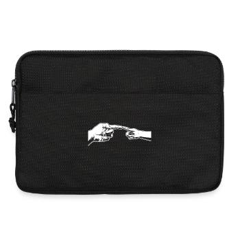 father son - Laptop bag 13" - black - Front
