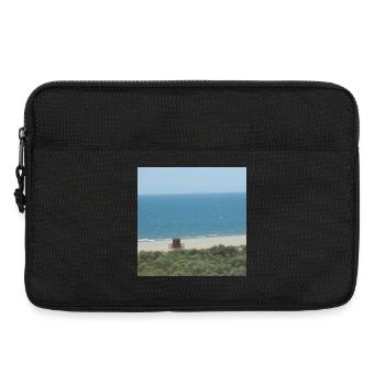Plage Espagne Vacances Vacances Voyage Mer - Sacoche pour ordinateur portable 13 pouces - noir - Devant