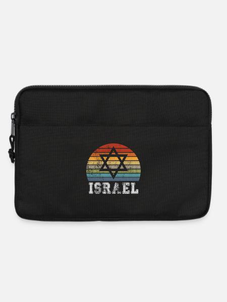 Israel Vintage Design - Laptoptasche 13" - Schwarz