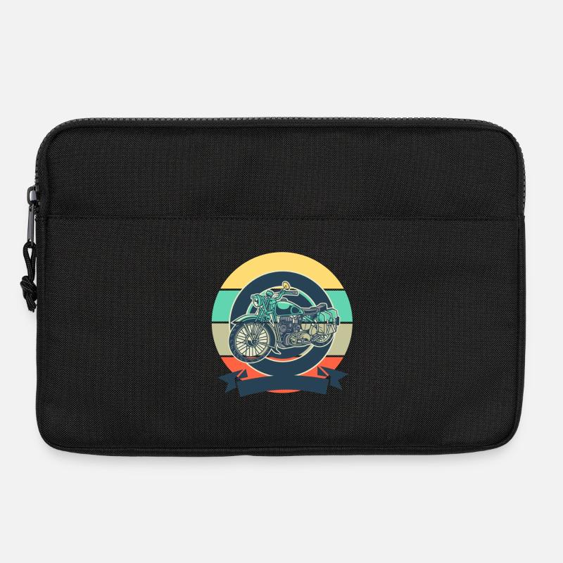 Motorrad - Laptoptasche 13" - Schwarz