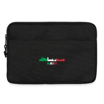 Bari City Skyline Italien Wahrzeichen, Bari Italia - Laptoptasche 13" - Schwarz - Vorne