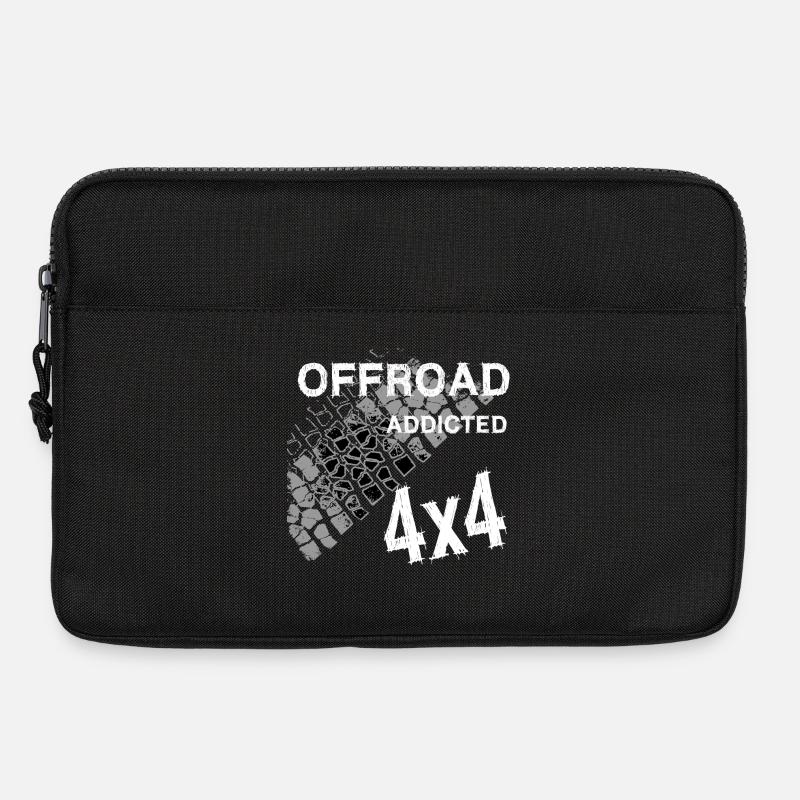 Defender Land-Rover OFF Road White - Laptoptasche 13" - Schwarz
