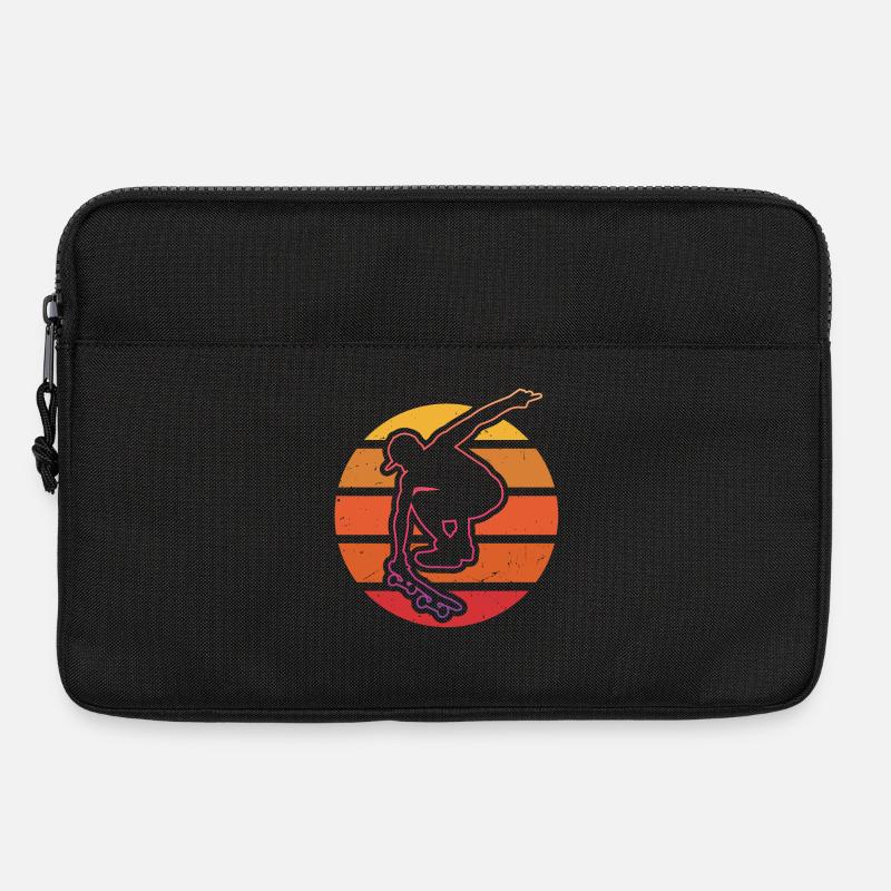 Skateboarder - Laptoptasche 13" - Schwarz