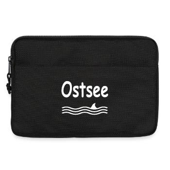 Ostsee - Laptoptasche 13" - Schwarz - Vorne