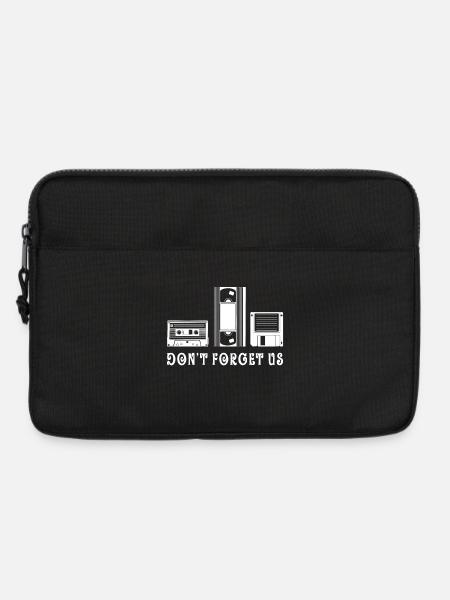Oldschool Technik - Laptoptasche 13" - Schwarz