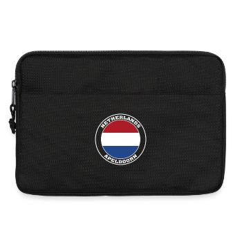 Apeldoorn Pays-Bas Drapeau Apeldoorn Hollande - Sacoche pour ordinateur portable 13 pouces - noir - Devant