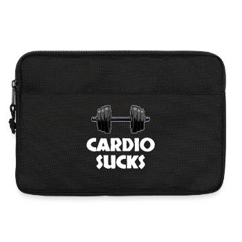 Weight training bodybuilders weight lifting muscles - Laptop bag 13" - black - Front