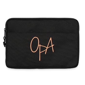LETTRAGE GRAND-PÈRE MINIMALISTE - Sacoche pour ordinateur portable 13 pouces - noir - Devant