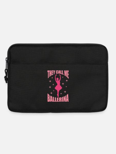 Balletttänzerin - Laptoptasche 13" - Schwarz