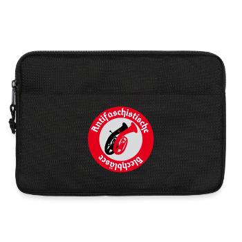 Antifaschistische Baritonbläser Pfade - Laptoptasche 13" - Schwarz - Vorne