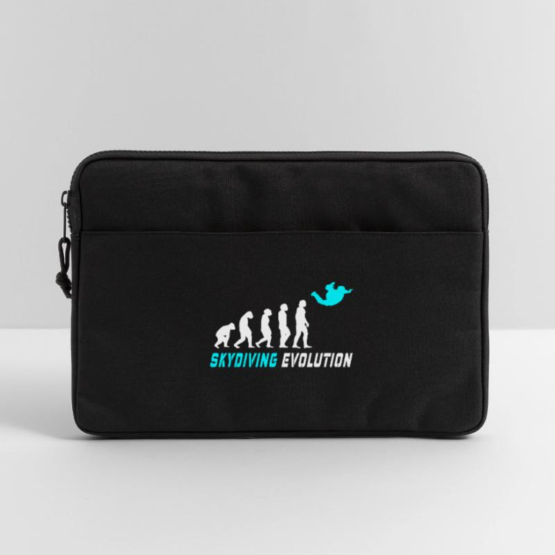 Fallschirm Evolution Design / Geschenkidee Laptoptasche 13"