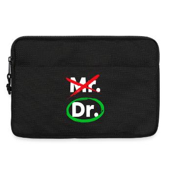 Doctor Doctor Specialist Statement Emergency Doctor Statement - Laptop bag 13" - black - Front