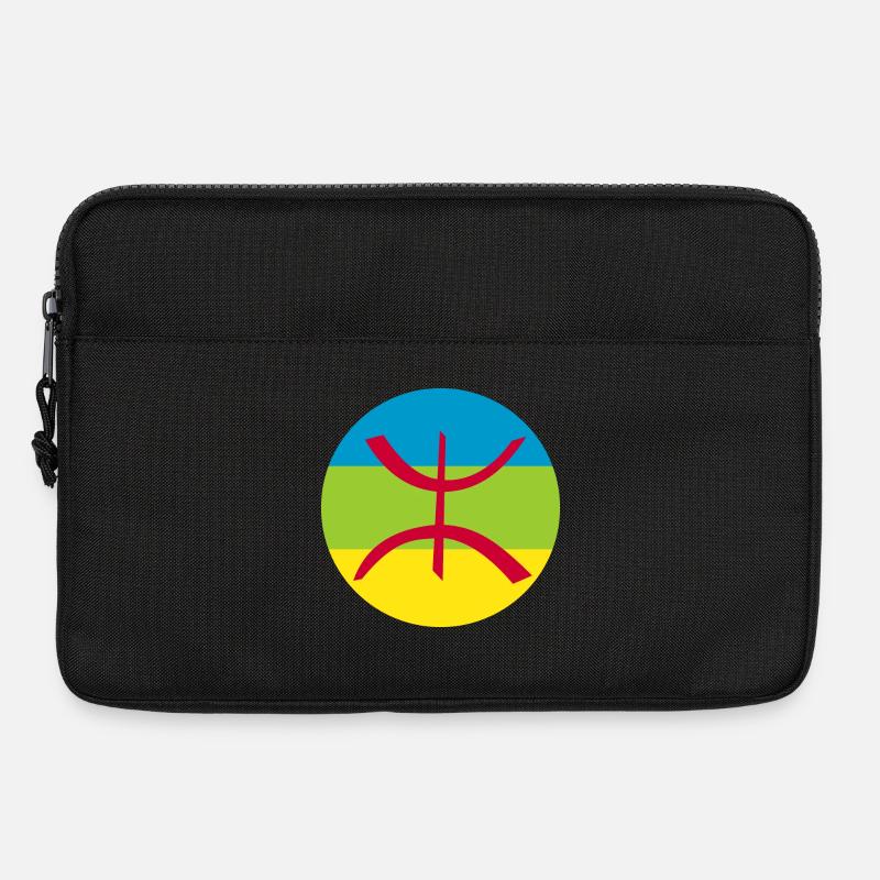 Aufkleber Berber Flagge Roundel Amazon - Laptoptasche 13" - Schwarz