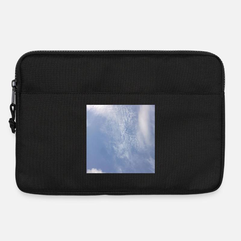 Blauer Himmel - Laptoptasche 13" - Schwarz