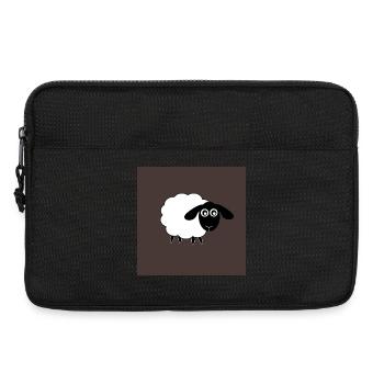 Sheep Sheep Lamb - Laptop bag 13" - black - Front