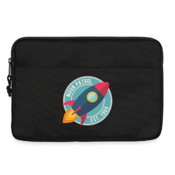 Rakete Moon Patrol Rocket - Laptoptasche 13" - Schwarz - Vorne