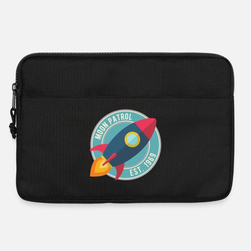 Rakete Moon Patrol Rocket - Laptop bag 13" - black