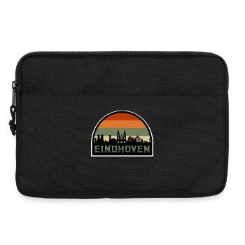 Eindhoven Netherlands Skyline Souvenir Dutch Flag - Laptop bag 13" - black - Front