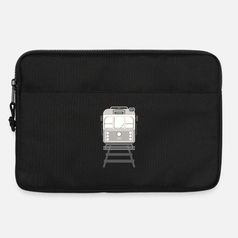 Tram, Straßenbahn - Laptoptasche 13" - Schwarz