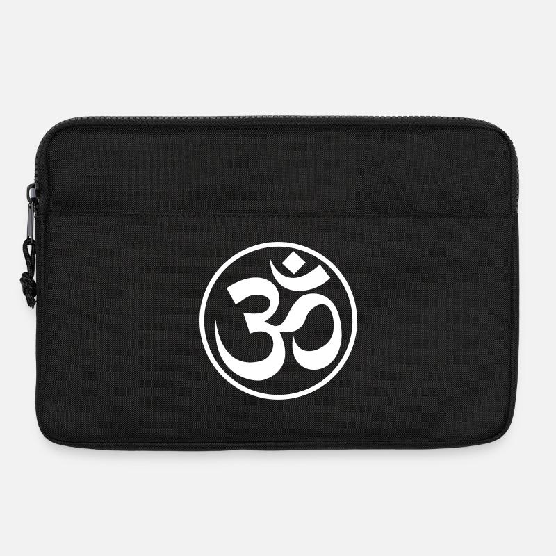 OM Goa Zeichen - Laptoptasche 13" - Schwarz