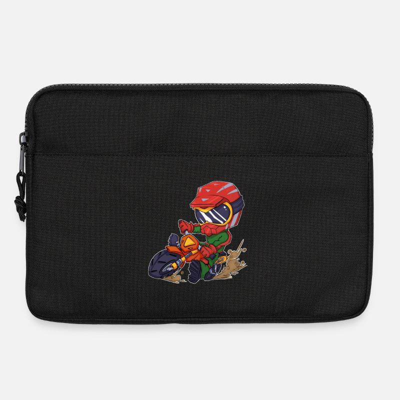 Motocross - Laptoptasche 13" - Schwarz