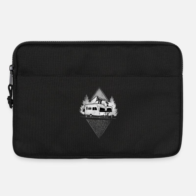 Camping - Laptoptasche 13" - Schwarz