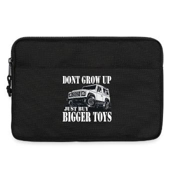 Defender Land-Rover Gift cadeau - Sacoche pour ordinateur portable 13 pouces - noir - Devant