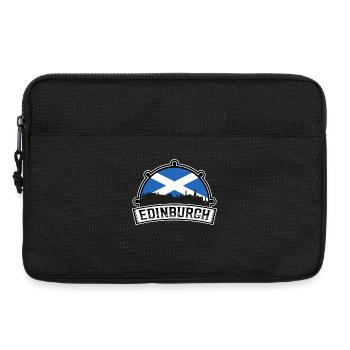 Edinburgh Scotland Skyline Travel Souvenir Scottis - Laptop bag 13" - black - Front