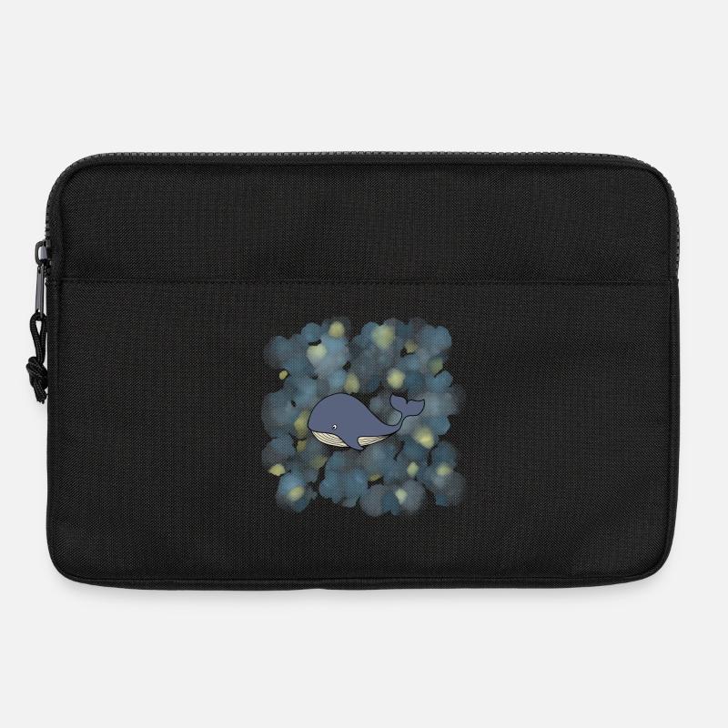 Wal Blauwal - Laptoptasche 13" - Schwarz