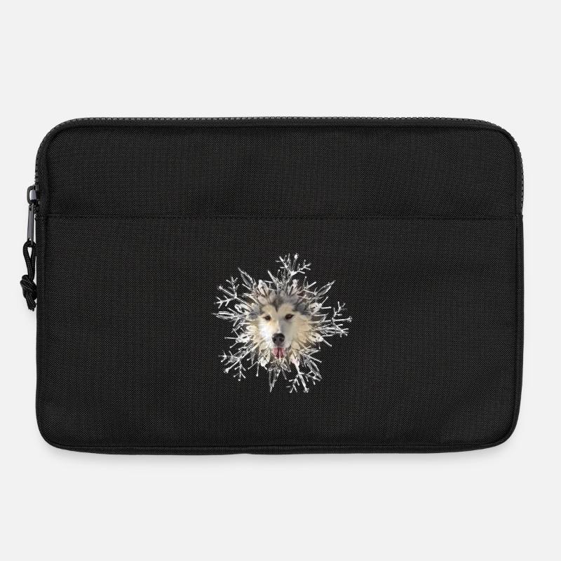 Malamute Kristall - Laptoptasche 13" - Schwarz