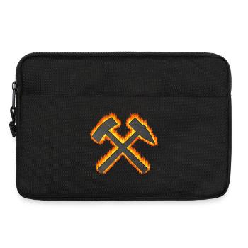 Mine de charbon à marteau et maillet Dortmund - Sacoche pour ordinateur portable 13 pouces - noir - Devant