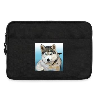 Husky - Laptop bag 13" - black - Front