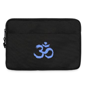 Om Yoga Shirt zur Meditation - Laptoptasche 13" - Schwarz - Vorne