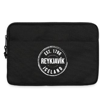 Reykjavík Seal Vintage 1786 - Laptop bag 13" - black - Front