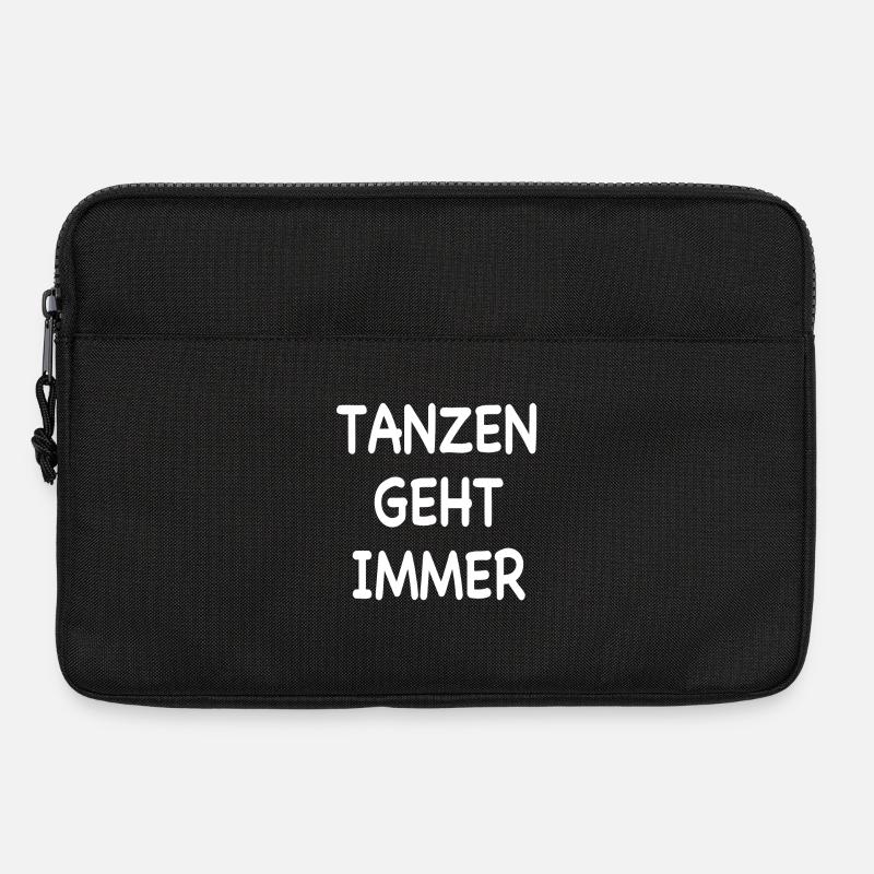 Tanzen geht immer - Laptoptasche 13" - Schwarz