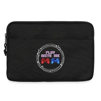 Multiplayer Gamer Controller Zocker - Laptoptasche 13" - Schwarz - Vorne