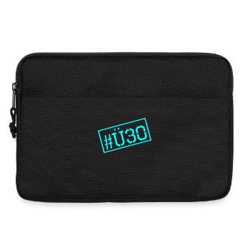 Ü 30 Geburtstag - Über 30 - Laptoptasche 13" - Schwarz - Vorne