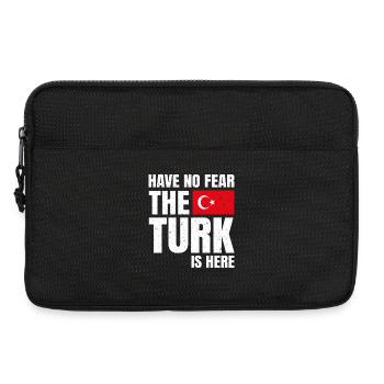 Türke Türkin N’aie pas peur Le Turc est là - Sacoche pour ordinateur portable 13 pouces - noir - Devant