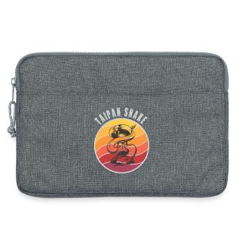 Taipan Snakes Design / Gift Idea - Laptop bag 13" - heather grey - Front
