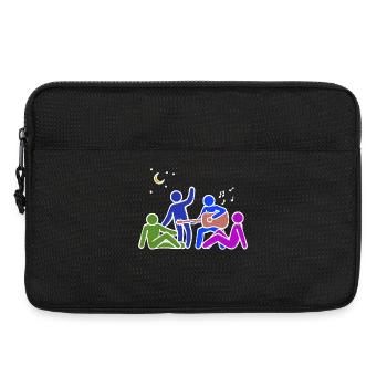 Freundschaft Buddy Beste Freunde - Laptoptasche 13" - Schwarz - Vorne